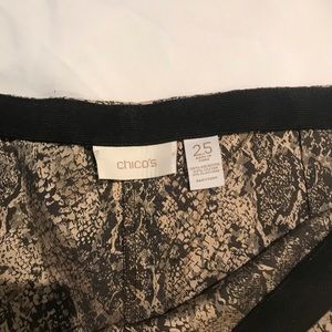 Chino python print pant